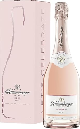 Schlumberger Rosé Brut | Geschenkverpackung | Austrian Sparkling Sekt | feiner Duft, mit Anklängen nach roten Beeren | Frankfurt International Trophy Gold Award Gewinner 2024 | 750ml Schlumberger Rosé Brut | Geschenkverpackung | Austrian Sparkling Sekt | feiner Duft, mit Anklängen nach roten Beeren | Frankfurt International Trophy Gold Award Gewinner 2024 | 750ml von Schlumberger