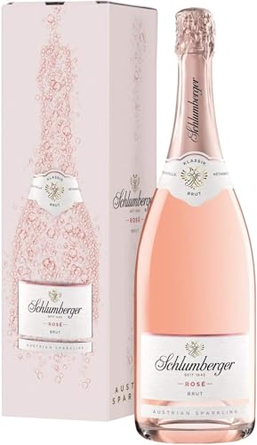 Schlumberger Rosé Brut | Magnum Flasche | Geschenkverpackung | Austrian Sparkling Sekt | feiner Duft, mit Anklängen nach roten Beeren | Frankfurt International Trophy Gold Award Gewinner 2024 | 1,5 l Schlumberger Rosé Brut | Magnum Flasche | Geschenkverpackung | Austrian Sparkling Sekt | feiner Duft, mit Anklängen nach roten Beeren | Frankfurt International Trophy Gold Award Gewinner 2024 | 1,5 l von Schlumberger