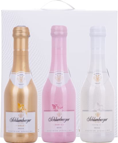 Schlumberger ICE Secco Selection 11,5% Vol. 3x0,2l in Geschenkbox von Liakai