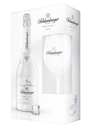 Schlumberger White Ice Secco Geschenkedition inkl. Glas von Schlumberger