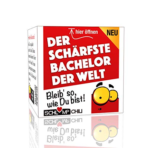 Schlump-Chili⎥Der schärfste Bachelor der Welt - ein witziges und originelles Studenten Geschenk Set für Studium und Uni Abschluss von Schlump-Chili