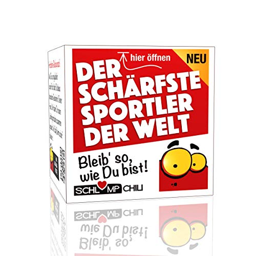 Schlump-Chili⎥Schärfster Sportler Geschenk - ein witziges Präsent für Fitness begeisterte aktive Männer von Schlump-Chili