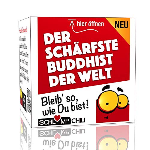 Schlump-Chili⎪Der schärfste Buddhist der Welt - ein Geschenk zum Geburtstag, Ostern, Weihnachten, Nikolaus, als Dankeschön oder einfach so :) von Schlump-Chili