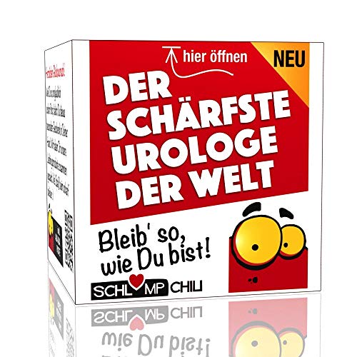 Schlump-Chili⎥Der schärfste Urologe der Welt - Ein witziges Geschenk Set für den Herrenarzt. von Schlump-Chili