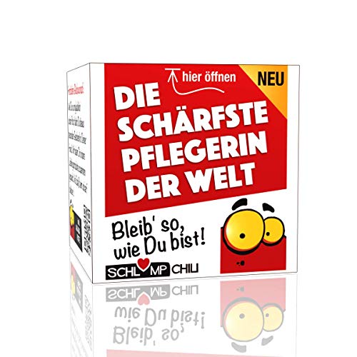 Schlump-Chili⎥Die schärfste Pflegerin der Welt - ein witziges und originelles Geschenk von Schlump-Chili