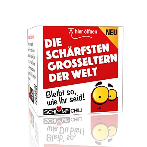 Schlump-Chili⎥Die schärfsten Großeltern der Welt - ein witziges Geschenk Set für Oma und Opa! von Schlump-Chili