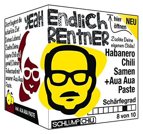 Schlump-Chili⎥Endlich Rentner - die witzige Geschenkidee zum (un) Ruhestand für Männer und Frauen, zum Ausstand und zur Rente! von Schlump-Chili