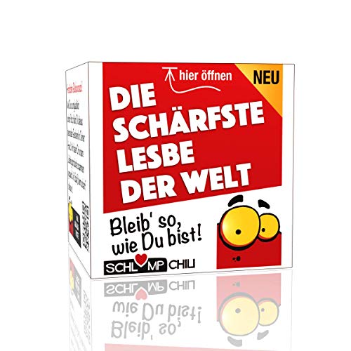 Lesben Geschenk⎪Die schärfste Lesbe der Welt⎪ein witziges Präsent für Frauen von Schlump-Chili