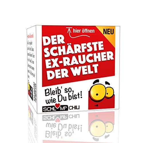 Schlump-Chili⎥Rauchfrei Geschenk - Der schärfste Ex-Raucher der Welt! Cooles Präsent für Nichtraucher Schlump-Chili⎥Rauchfrei Geschenk - Der schärfste Ex-Raucher der Welt! Cooles Präsent für Nichtraucher von Schlump-Chili