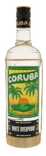 Coruba White Overproof Rum 64% Vol. 0,7 Liter - Kraftvoller Overproof Rum für anspruchsvolle Cocktails Coruba White Overproof Rum 64% Vol. 0,7 Liter - Kraftvoller Overproof Rum für anspruchsvolle Cocktails von Schnapsbaron