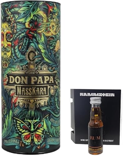 Don Papa Masskara 40% Vol. 0,7 Liter ECO-Canister incl. Rum Miniatur Set vom Schnapsbaron® Don Papa Masskara 40% Vol. 0,7 Liter ECO-Canister incl. Rum Miniatur Set vom Schnapsbaron® von Schnapsbaron