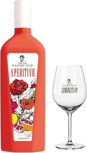 Don Pasquale Aperitivo I Ein Hauch von Italienischer Eleganz I 17% Vol., 0,7 Liter incl. Glas by Schnapsbaron® von Schnapsbaron