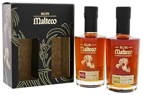 Malteco Special Giftpack (Seleccion 1987/Seleccion 1990) 2 x 0,2L by Schnapsbaron® von Schnapsbaron