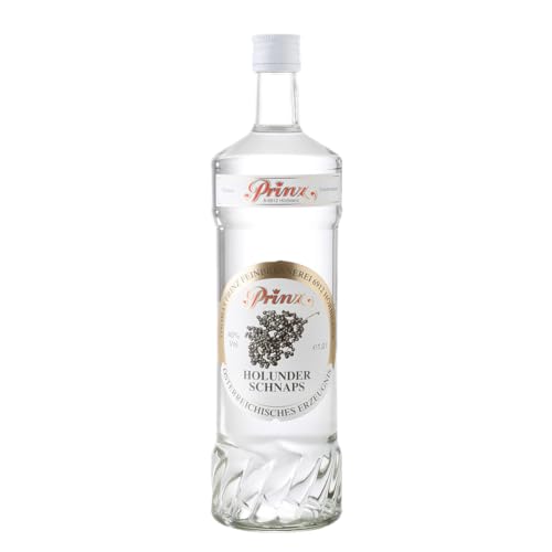 Prinz Holunder Schnaps 40% Vol. 1,0 Liter von Schnapsbaron