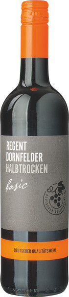 Basic Regent Dornfelder Rotwein halbtrocken 0,75 l von Weinhaus Schneekloth