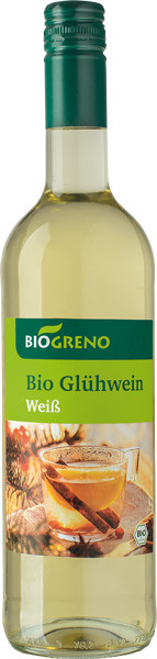 Biogreno Weißer Glühwein süß 0,7 l von Weinhaus Schneekloth