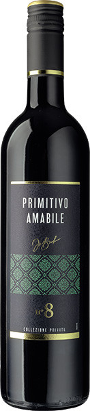Collezione privata Primitivo Amabile Rotwein lieblich 0,75 l von Weinhaus Schneekloth