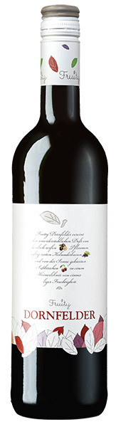 Fruity Dornfelder Rotwein süß 0,75 l von Weinhaus Schneekloth