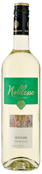 Noblesse Spätlese Weißwein lieblich 0,75 l von Weinhaus Schneekloth