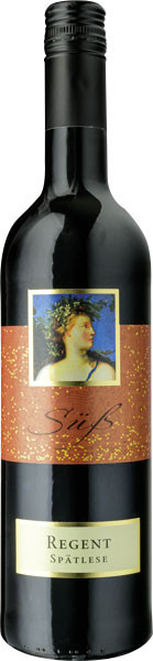 Regent Spätlese Rotwein süß 0,75 l von Weinhaus Schneekloth