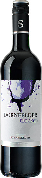 Schneekloth Dornfelder Rotwein trocken 0,75 l von Weinhaus Schneekloth