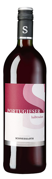 Schneekloth Portugieser Rotwein halbtrocken 1 l von Weinhaus Schneekloth