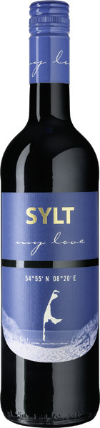Sylt 'my love' Dornfelder Rotwein trocken 0,75 l von Weinhaus Schneekloth
