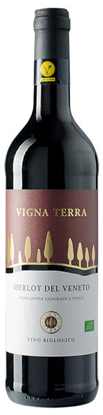 Vigna Terra Merlot Bio/Vegan Rotwein trocken 0,75 l von Weinhaus Schneekloth