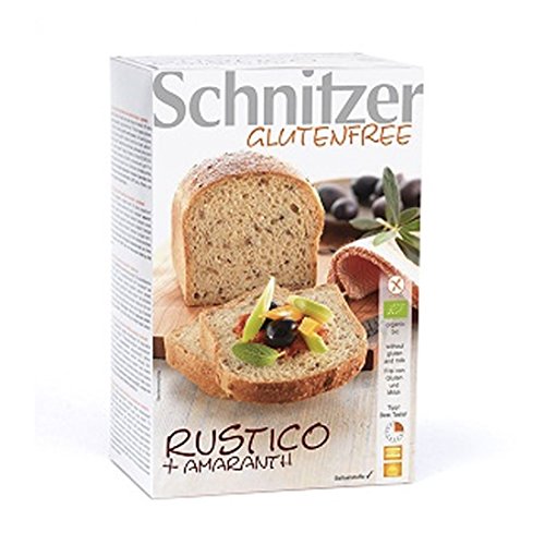 Schnitzer Gluten Free | Rustico GF Bread with Amaranth | 2 x 4 x 500g von Schnitzer glutenfree