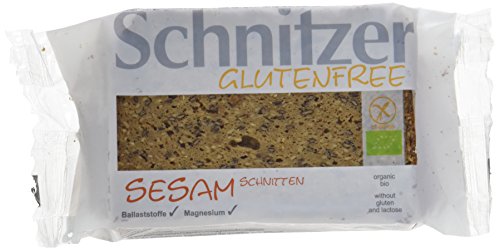 Schnitzer glutenfree Bio Sesam Schnitten, 6er Pack (6 x 250 g) von Schnitzer GLUTENFREE