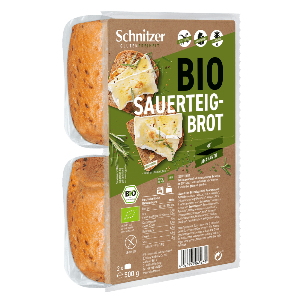 Bio Sauerteigbrot mit Amaranth Bio Sauerteigbrot mit Amaranth von Schnitzer