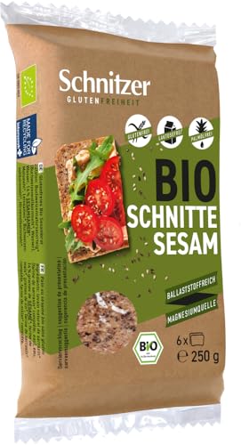 Bio Schnitte Sesam 6 x 250 gr von Schnitzer
