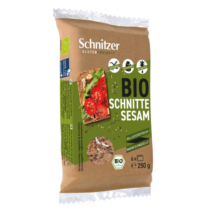 Bio Sesam Schnitten von Schnitzer