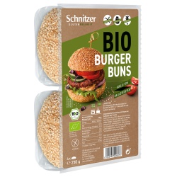 Hamburger-Buns zum Aufbacken, glutenfrei (2 Stück) von Schnitzer