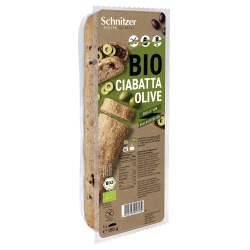 Oliven-Ciabatta zum Aufbacken, glutenfrei von Schnitzer