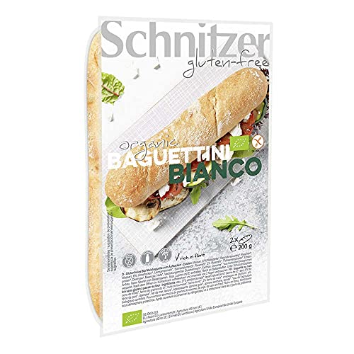 Schnitzer, Brot, Baguettini Bianco, 200g, 2er Pack von Schnitzer