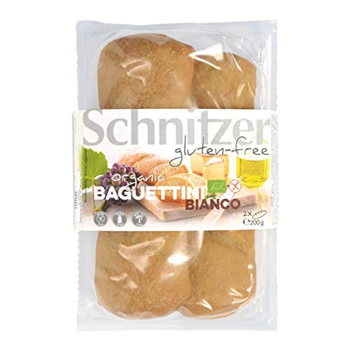 Schnitzer - BIO BAGUETTINI BIANCO - 200 g - 5er Pack von Schnitzer