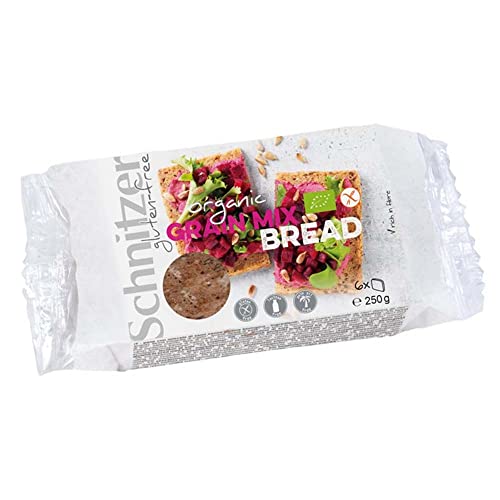 Schnitzer - BIO GRAIN MIX BREAD - 250 g - 6er Pack von Schnitzer