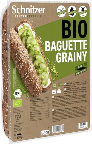 Bio Baguette Grainy 1 x 320 gr von Schnitzer