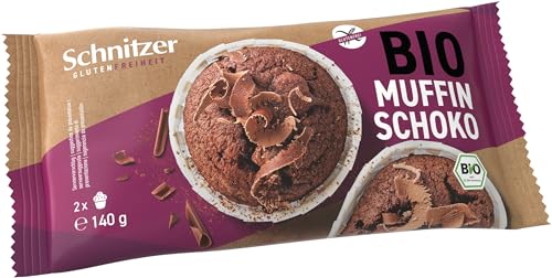 Schnitzer Bio MUFFIN DARK CHOCOLATE (2 x 140 gr) von Schnitzer