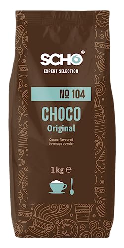 Scho No. 104 Choco Original 10 x 1.000g | Automatenfähiger Kakao von Scho