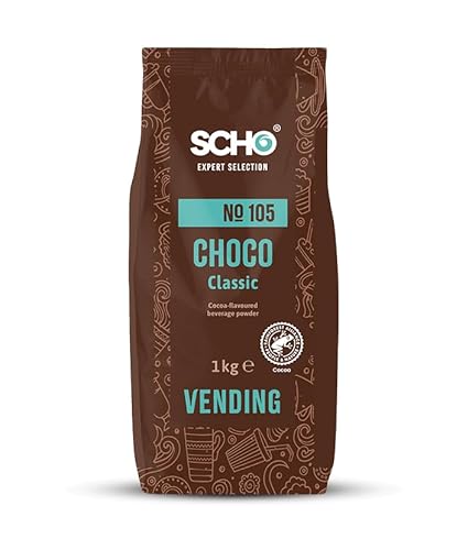 Scho No. 105 Choco Rich 10 x 1.000g | Automatenfähiger Kakao von Scho
