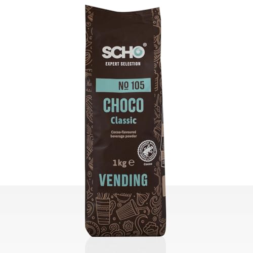 Scho No. 105 Choco Rich 10 x 1.000g | Automatenfähiger Kakao von Scho