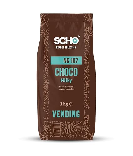 Scho No. 107 Choco Milky 10 x 1.000g | Automatenfähiger Kakao von Scho