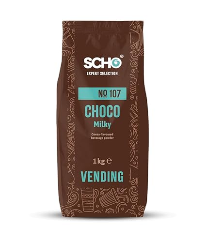 Scho No. 107 Choco Milky 10 x 1.000g | Automatenfähiger Kakao von Scho