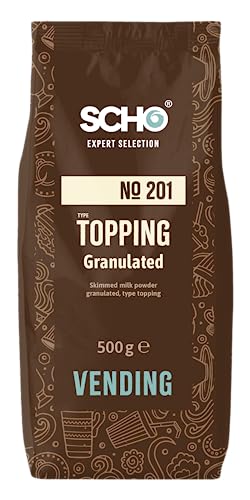 Scho Topping Granulat No. 201 10 x 500g | Automatenfähiges Milchpulver Granulat von Scho