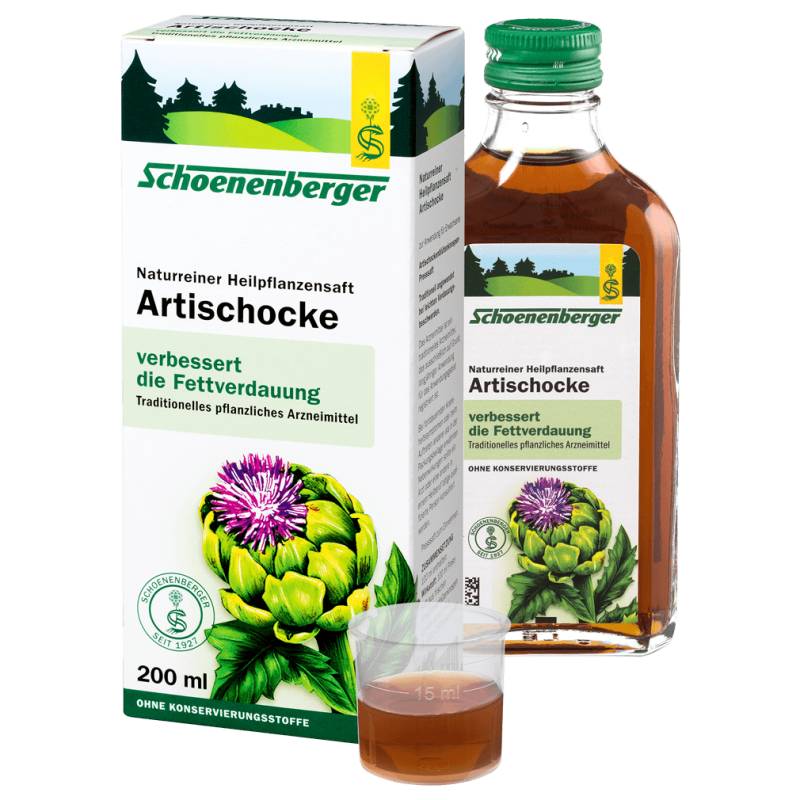 Artischocken Heilpflanzensaft von Schoenenberger