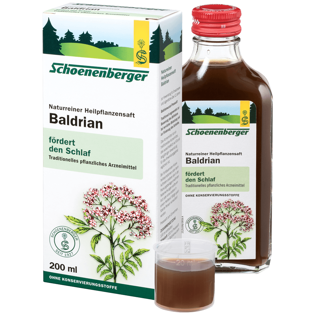 Baldrian-Heilpflanzensaft von Schoenenberger