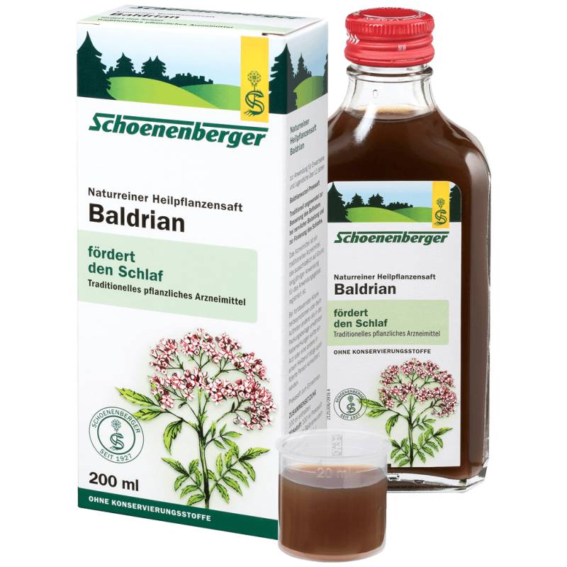 Baldrian-Heilpflanzensaft von Schoenenberger