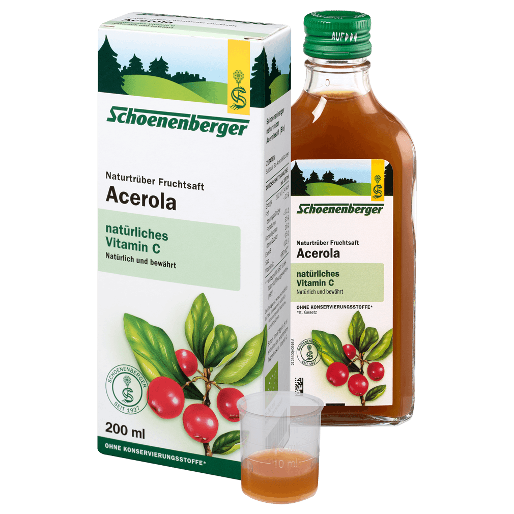 Bio Acerola-Pflanzensaft von Schoenenberger